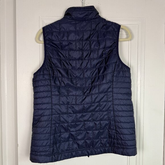 Patagonia Nano Puff Vest – Women's [LARGE] – [NAVY] – Slightly Used / Patched - Picture 4 of 7